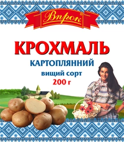 Крохмаль картопляний в/с 300 г ТМ "Впрок"
