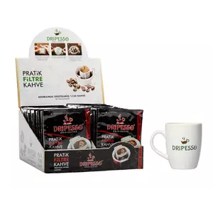Кава у фільтр пакеті сильного обсмажування 8г TM "DRIPESSO" Кава у фільтр пакеті сильного обсмажування 8г TM "DRIPESSO"