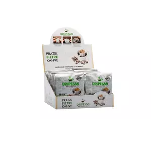 Кава у фільтр пакеті середнього обсмажування 8г TM "DRIPESSO" Кава у фільтр пакеті середнього обсмажування 8г TM "DRIPESSO"